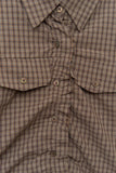 (W) Peak Checked Shirt