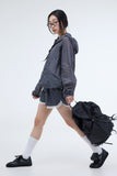 PRTN) Sheer Hoodie Windbreaker Jacket