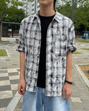Roy Washing Check Shirt