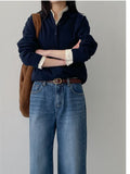 [Unisex] Solid Cotton Overfit Shirt