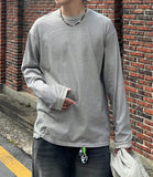 Pigment Slim Line Stripe Long Sleeve