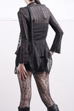 Vesper See-Through Scarf One Piece