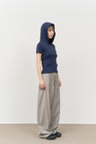 Round Wide Trousers