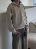 Workshop Pigment Half Zip-up
