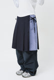 (W) Lowkey Checked Skirt