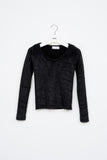 (W) Angora Neck Top