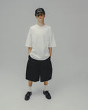 Pleated Volume Half Pants