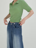 [summer] Pave Bijou Long Wide Denim