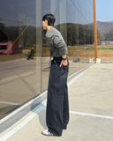 Maze Washing Wide Denim