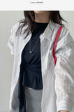 Park Stripe Overfit Shirt