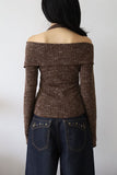 Autumn Boca Off-Shoulder Top
