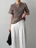 Gored Drop Layered Necklace