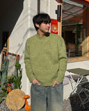 Leun Round Mohair Knit