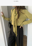 Biolle Tie Cardigan T-shirt