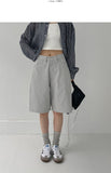 [unisex] Carpenter Cotton Bermuda Wide Pants