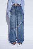 twisted denim