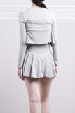 Moonlit cardigan + slip one-piece set