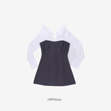 Serine Off Shoulder Shirt One Piece