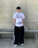 SAD Lettering Short Sleeve Tee