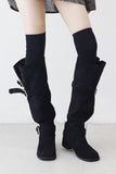 Lat Belt Suede Boots