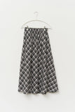 (W) Campus Checked Skirt
