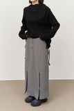 (W) Keti Pocket Belted Skirt