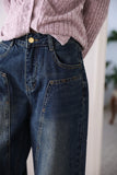 Touch stud denim