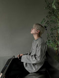 Wave Pleats Over T-Shirt