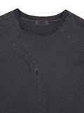 (W) PANEL LAYERED TEE