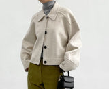 [Wool 90%] Mare handmade short jacket