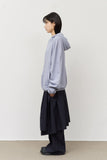 (W) Part Pin Striped Skirt Pants