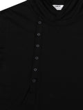 (M) AXIS LAYER BUTTON HOODIE