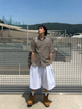 Triple Tuck Super Bermuda Pants