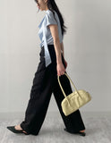 291 Cotton High-Waisted Wide Pants