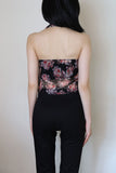 Chiffon Rose Halter Sleeveless