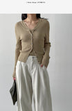 [SET] Ferral Ribbed Cardigan Sleeveless Set