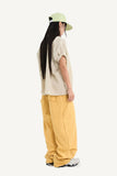 Round curve sweatpants