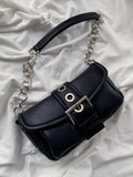 Becky Buckle Chain Bag