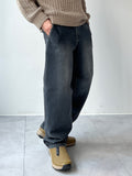 Maison Stitch Grey Denim
