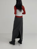 Button Ribbed Tube Top