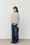 Block Wide Denim