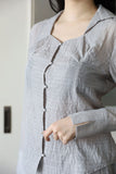 Mine square neck blouse