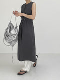 Stopper Sleeveless Long One Piece