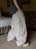 OG Nylon Shirring Cargo Pants
