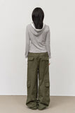 Burning Washed Cargo Pants