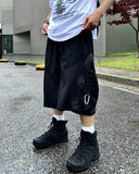 Utility Carabiner Zipper Half Pants