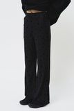 (W) Dot Bootscut Pants