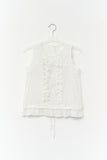 (W) Avo Frill Dot Blouse