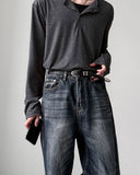 Raid Double Leather Belt