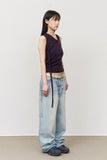 Bake Washed Embo Denim